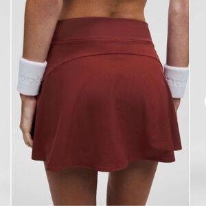 LULULEMON LIGHTWEIGHT HIGH RISE TENNIS SKIRT IN ROCKWOOD SZ 6 NWT
